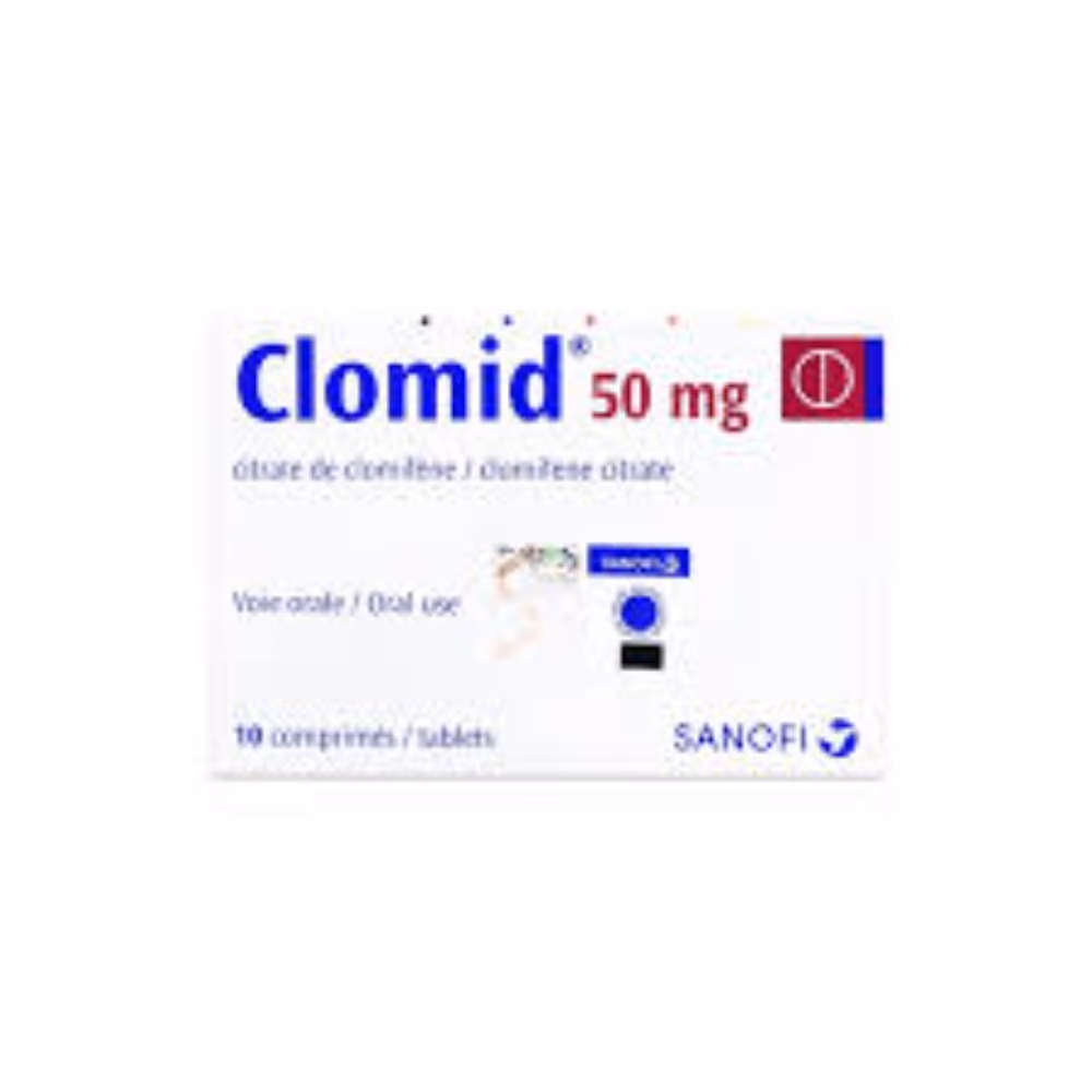 CLOMID 50MG TAB 10S-clomifene citrate. 1