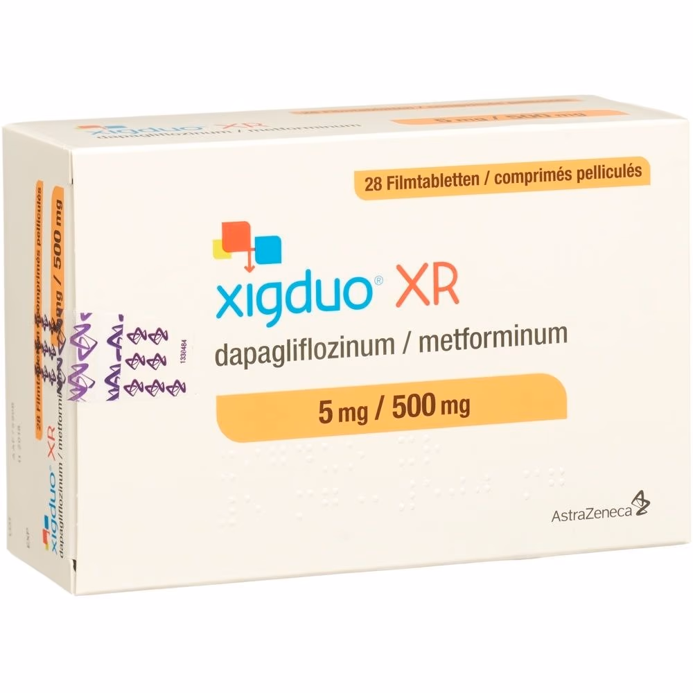 Xigduo XR 5mg/500mg | Pack of 30 Tablets 1