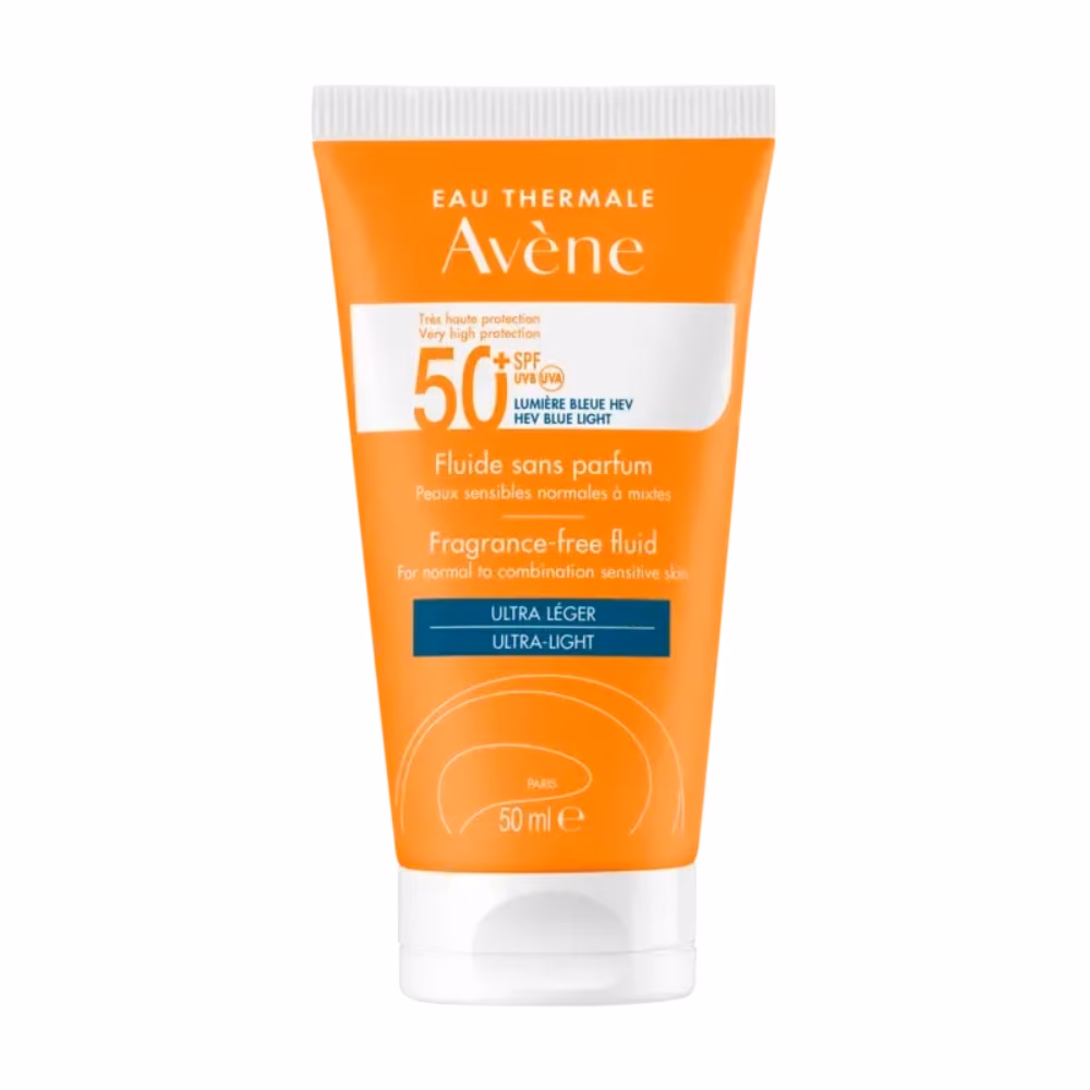 Avene High Protection Fragrance-Free Ultra Light Fluid SPF50 50ml 1