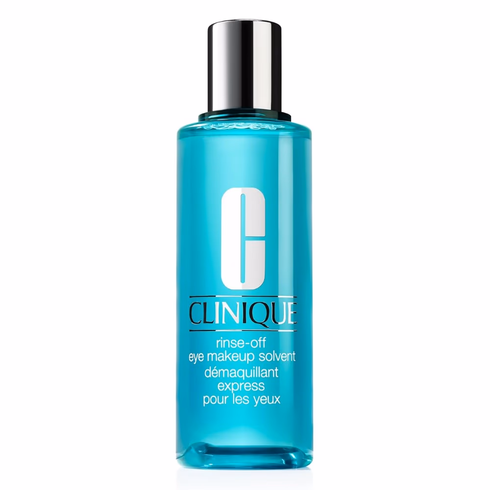 Clinique Rinse-Off Eye Makeup Solvent – 125ml | Gentle Liquid Makeup Remover for Lids, Lashes & Sensitive Eyes 1