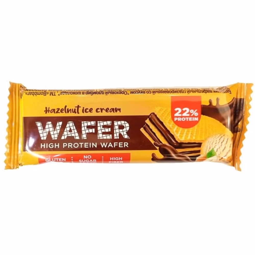 BomBBAR Protein Wafer Hazelnut Cream 45g 1