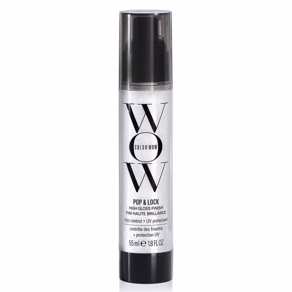 Color Wow Pop & Lock High Gloss Finish – 55ml | Shine-Enhancing Anti-Frizz Hair Serum for Smooth, Glossy Styles