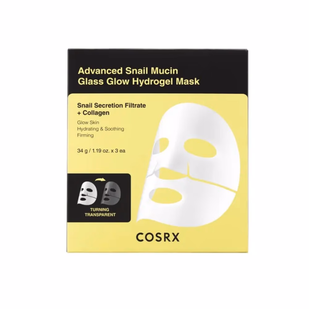 COSRX Advanced Snail Mucin Glass Glow Hydrogel Mask (34 g) 1