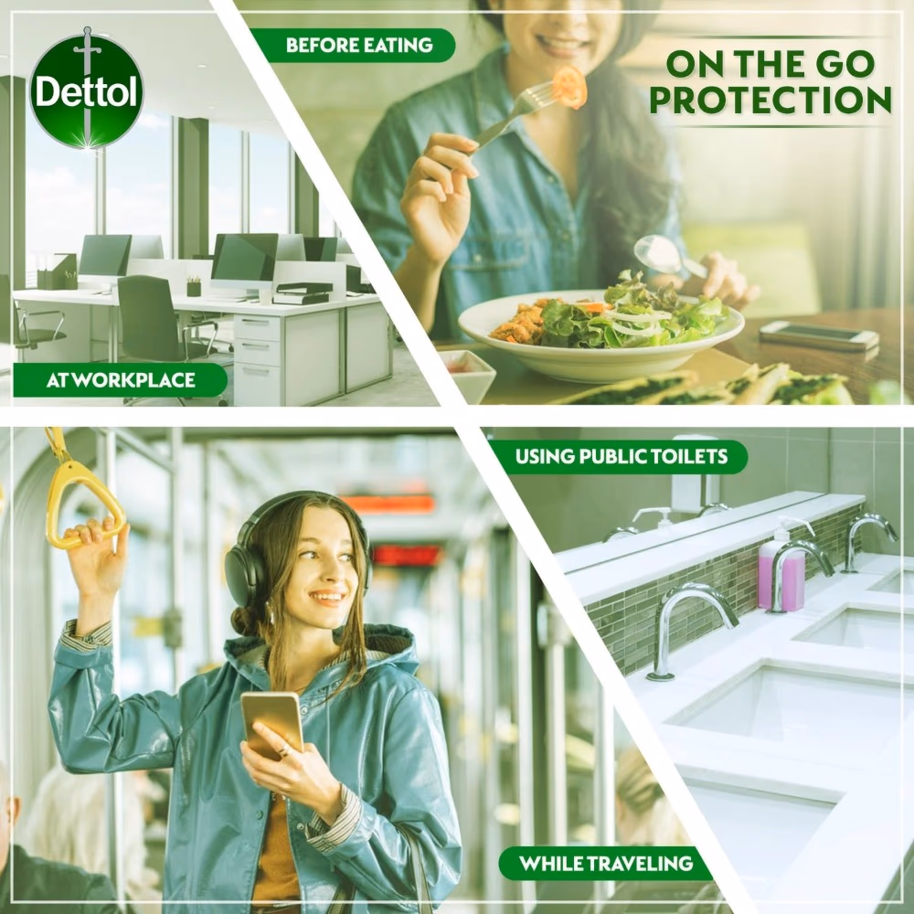 Dettol Hand Sanitizer Fresh 50ml with Jacket 3
