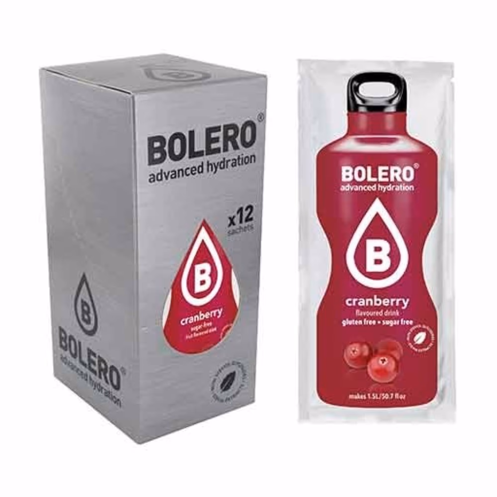 Bolero Drinks Cranberry 12 Pack