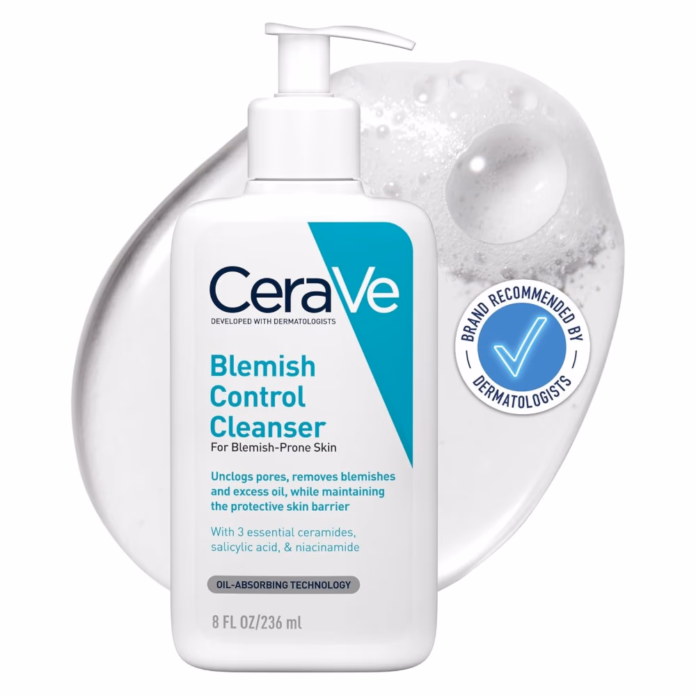 CeraVe Blemish Control Cleanser – Gentle, Daily Cleanser for Blemish-Prone Skin, 236ml 1