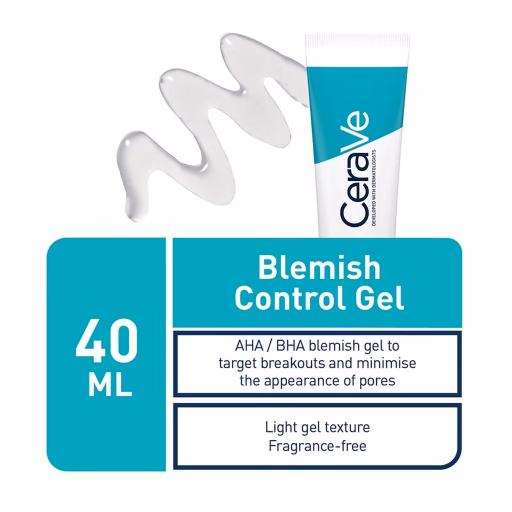 CeraVe Blemish Control Gel Serum With AHA & PHA 40ml 5