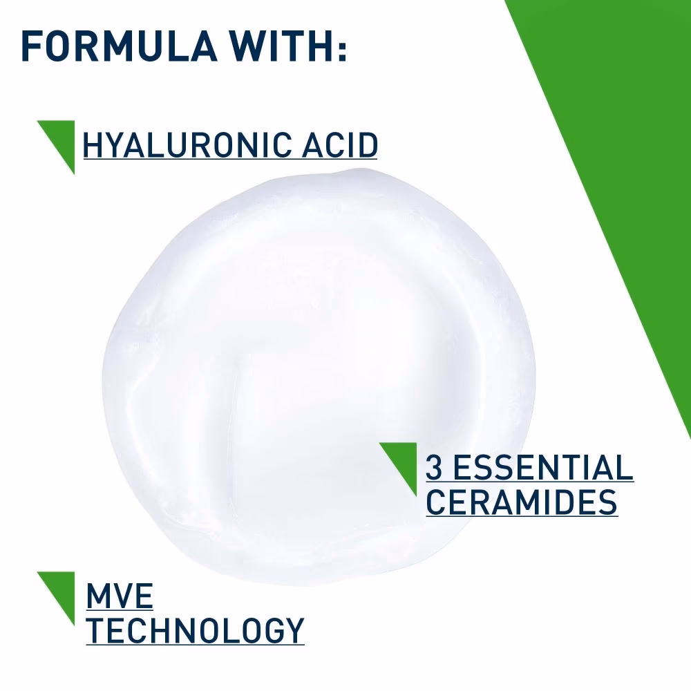 CeraVe Hydrating Facial Cleanser 355ml - For Normal to Dry Skin 2