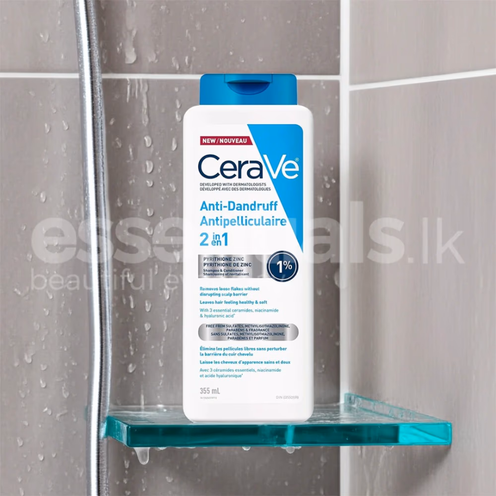 CeraVe 2 in 1 Anti Dandruff Hydrating Shampoo and Conditioner 355ml 4