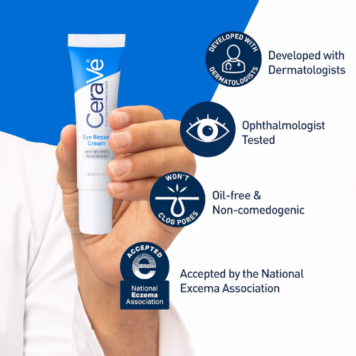 CeraVe Eye Repair Cream 14ml – Dark Circle & Puffiness Reducing Eye Cream  2
