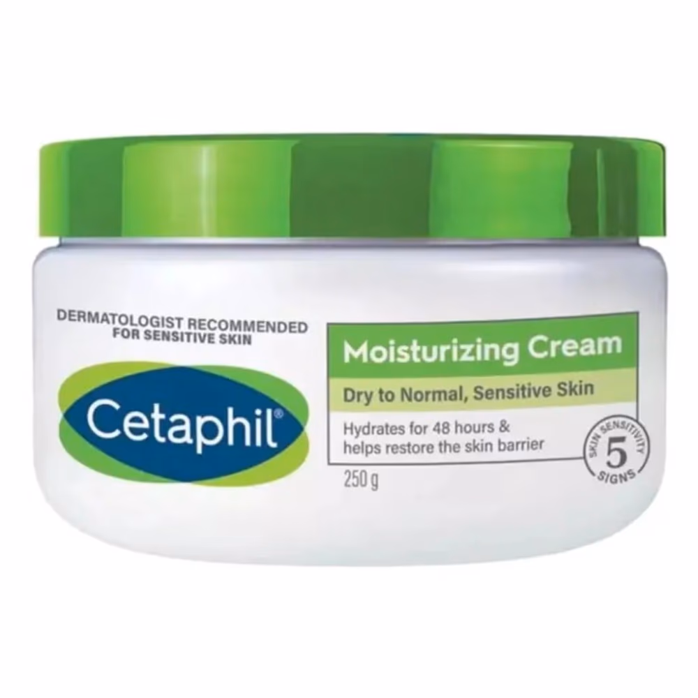 Cetaphil Moisturizing Cream 250g – Rich Hydration for Dry to Very Dry Sensitive Skin