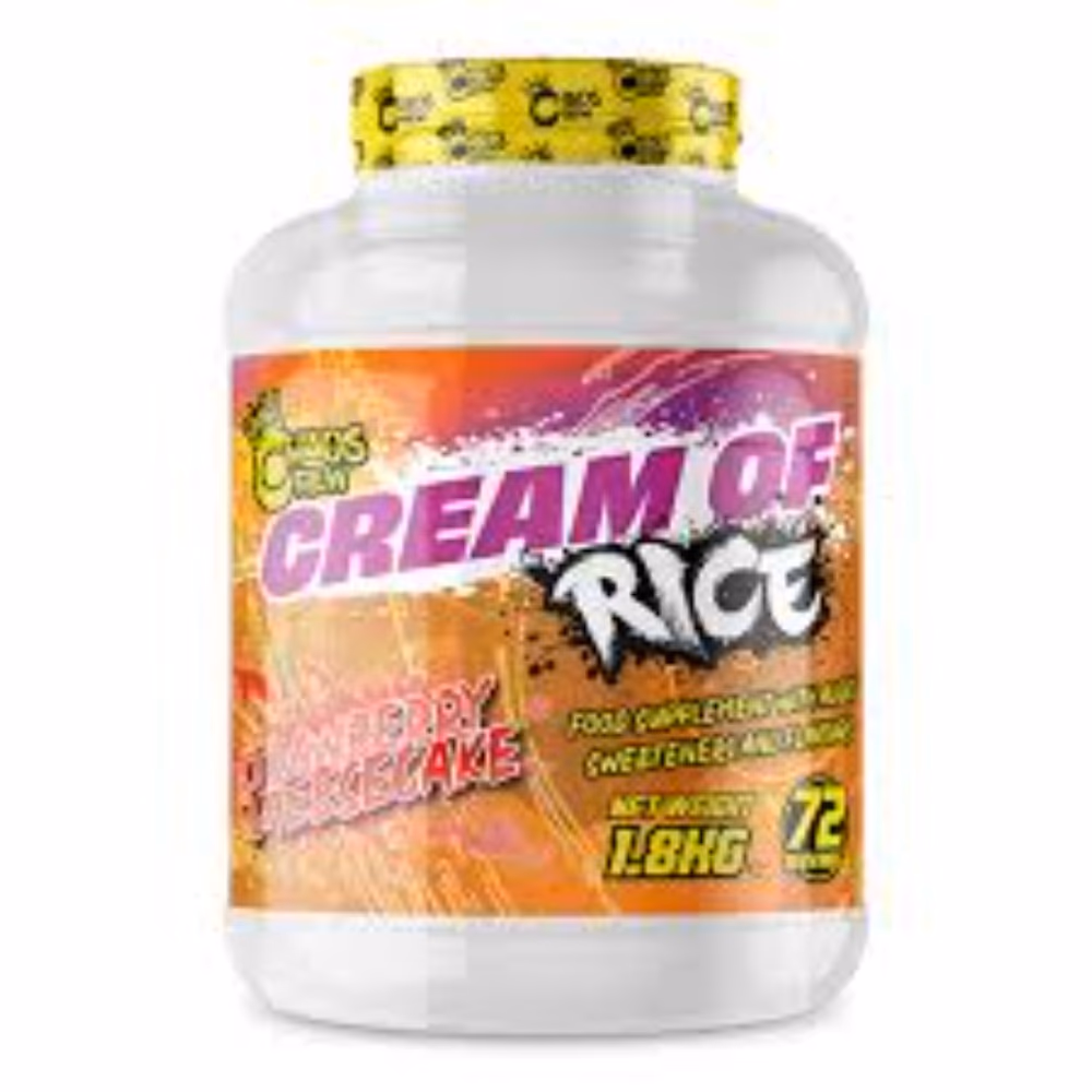 Chaos Crew Cream Of Rice Strawberry Cheesecake Flavor 1.8kg 1
