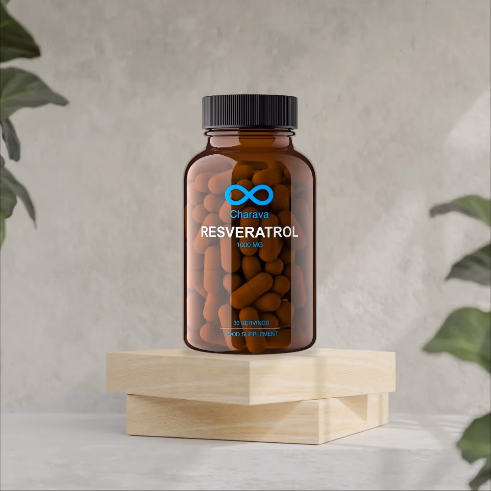Charava Resveratrol 1000mg - 60 Capsule 2