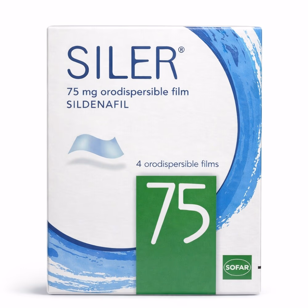 Siler 75mg Orodispersible Film | 4 Orodispersible Films