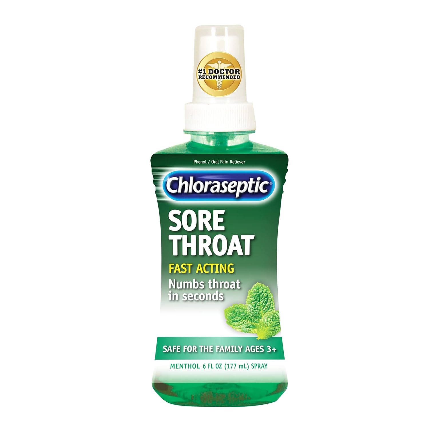 Chloraseptic Throat Spray Menthol 177 ml 1