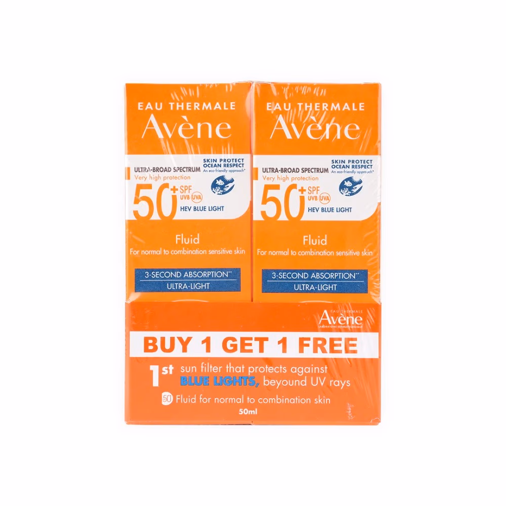 Avene Very High Protection SPF50+ Fluid( 1+1 Offer) 1