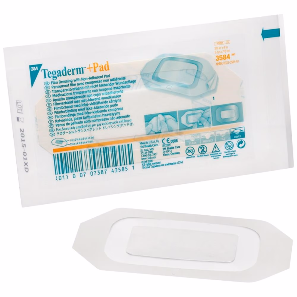 3M Tegaderm Pad 50S 3584 6x10cm