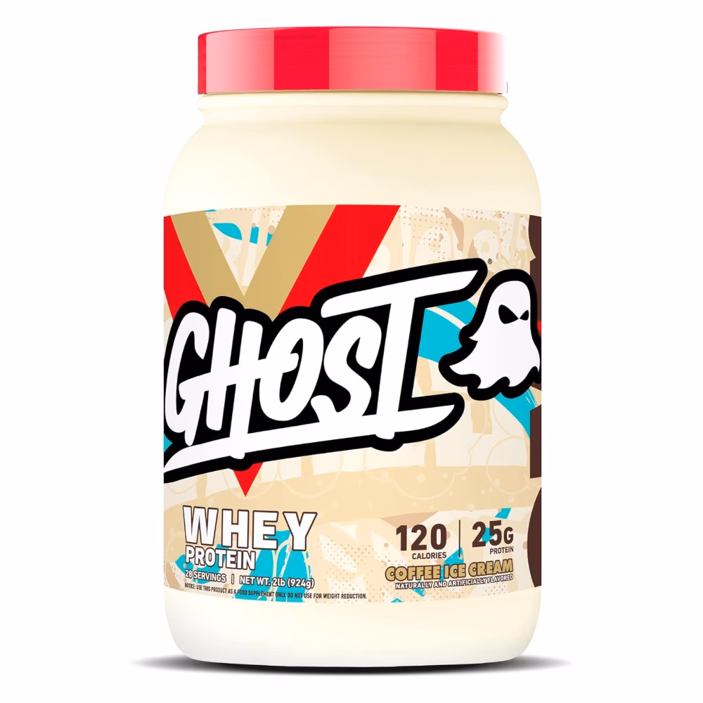 Ghost Whey Protein Powder Coffee Ice Cream - 28 Servings 1