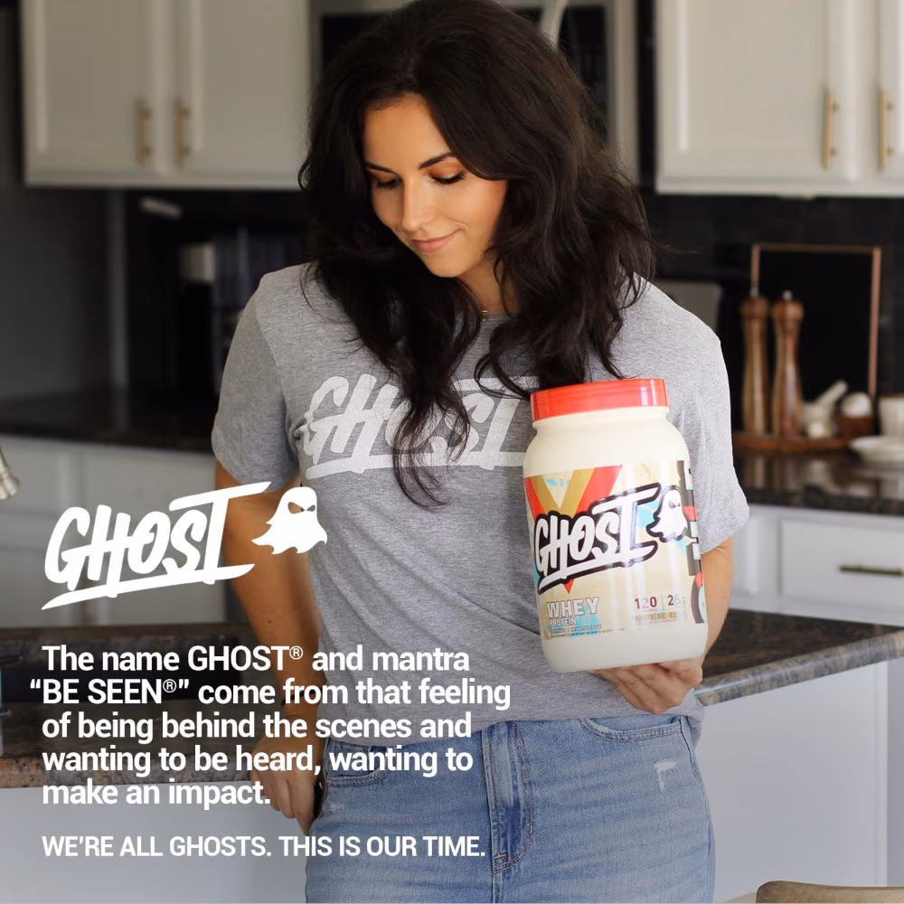 Ghost Whey Protein Powder Coffee Ice Cream - 28 Servings 2
