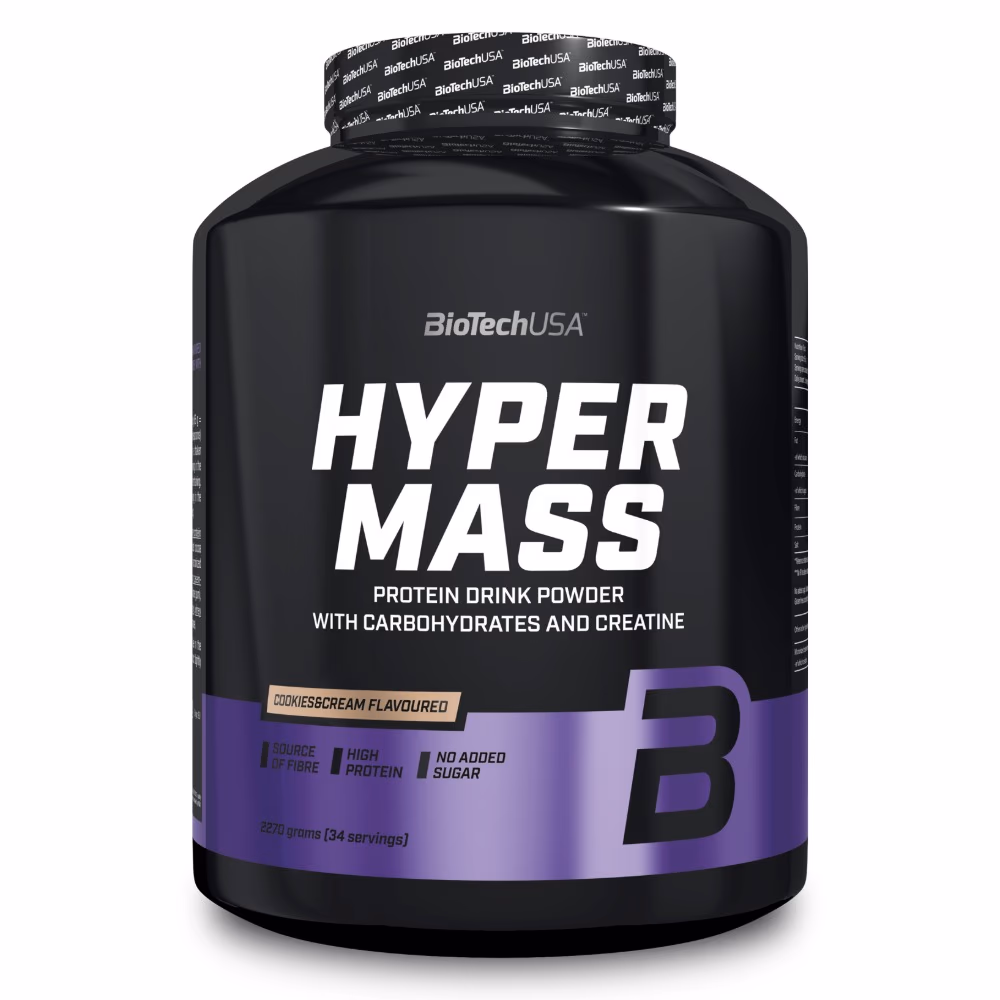 BioTechUSA Hyper Mass Cookies & Cream Flavor - 2270g 1