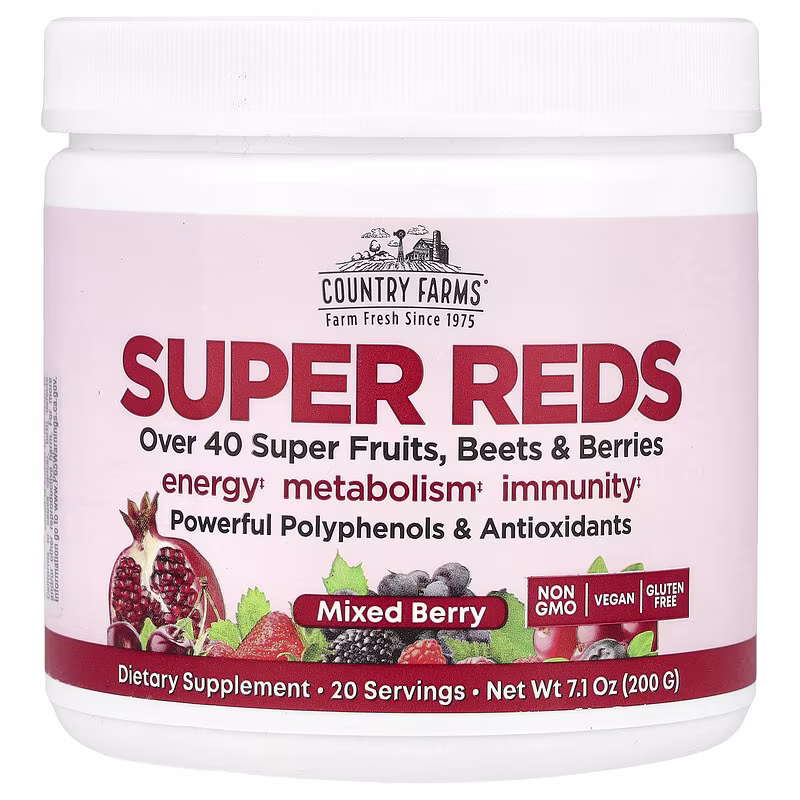 Country Farms Super Reds Mixed Berry 200 g