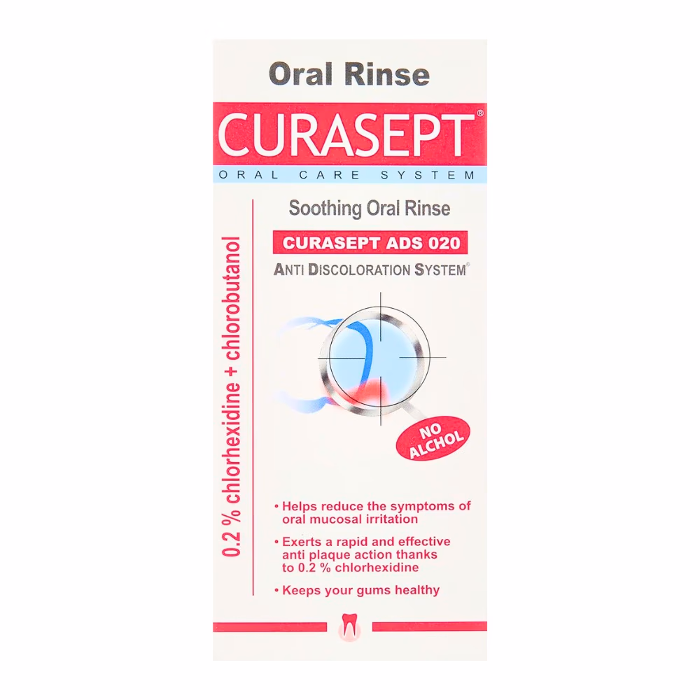 Curasept Mouthwash ADS 020 Chlorhexidine + Hyaluronic 200ml 1