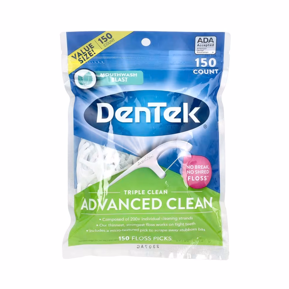 DenTek Advanced Clean Floss Picks - 150s