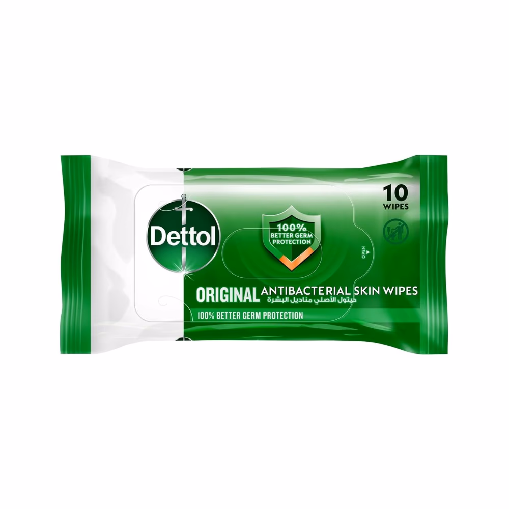 Dettol Anti-Bacterial Wipes 10s 1