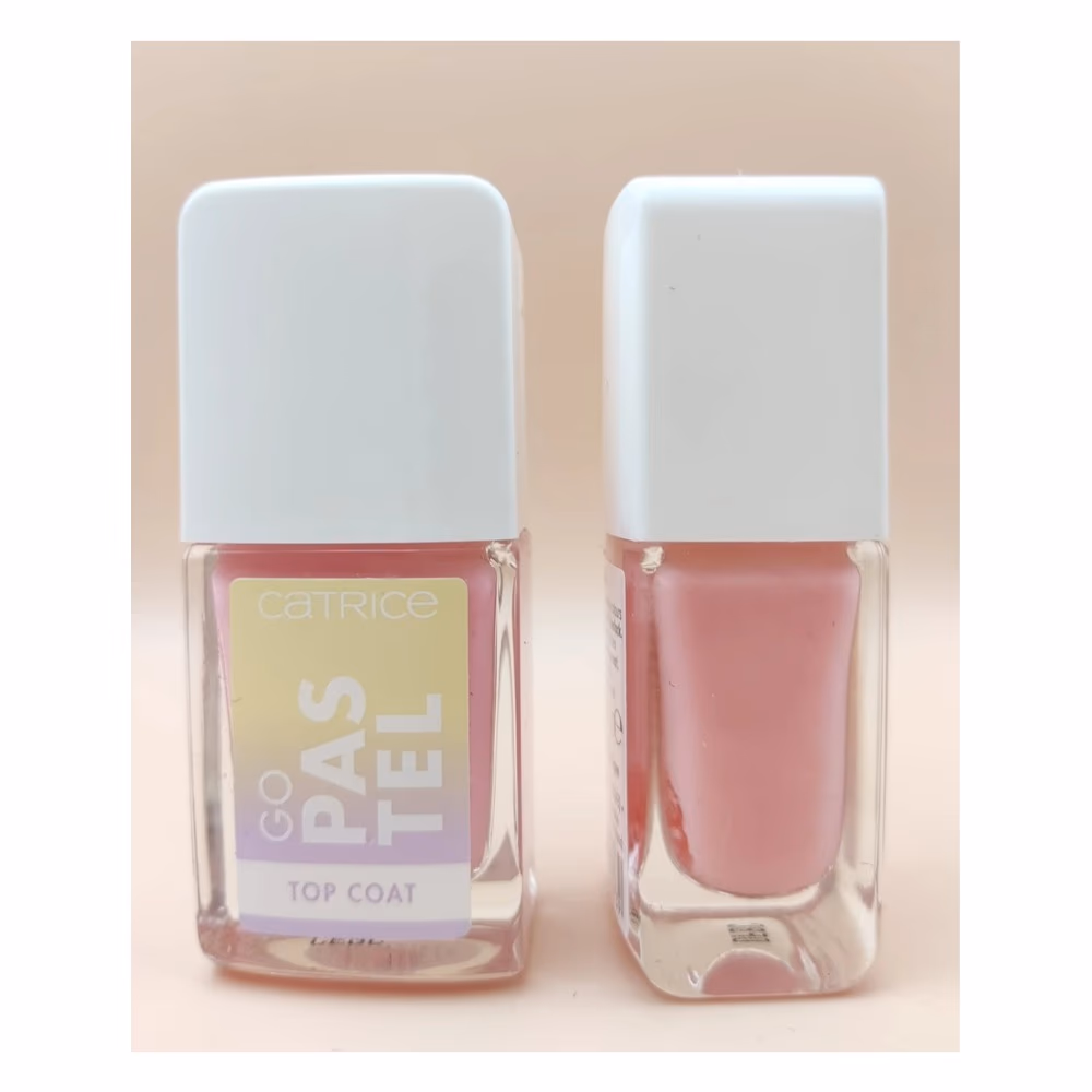 Catrice 01 Go Pastel Top Coat Sassy Lassy 1