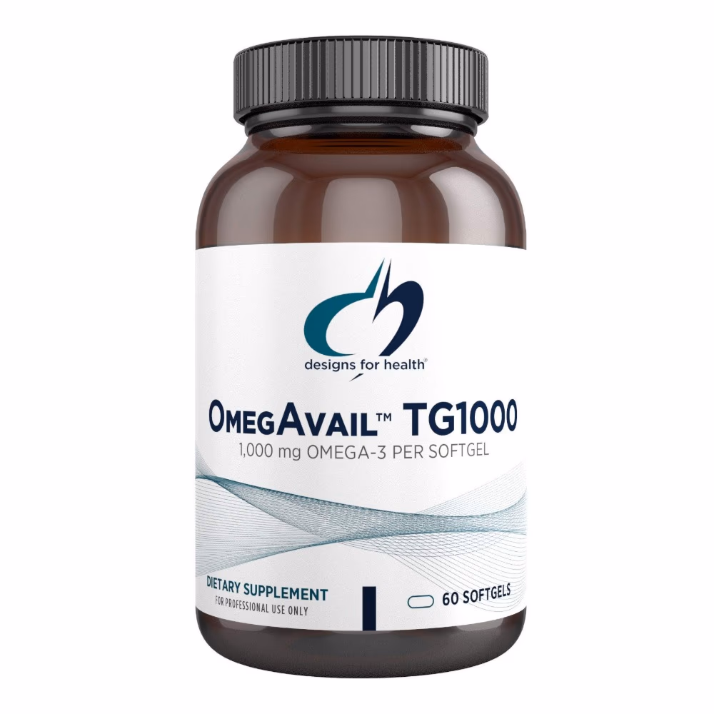 Designs for Health OmegaVail TG1000 1000mg -60 Softgels