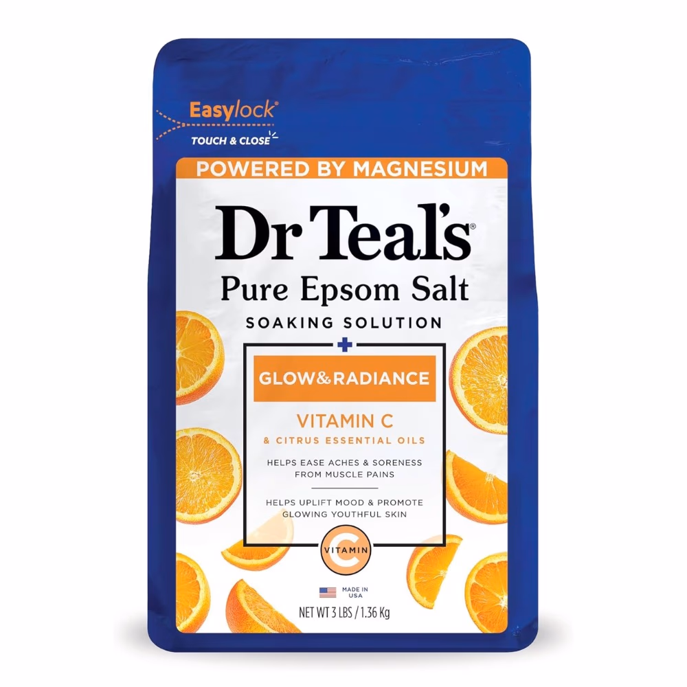 Dr Teals Vitamin C & Citrus Epsom Bath Salt 1.36kg