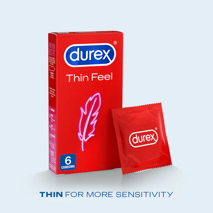 DUREX THIN FEEL CONDOMS 6S