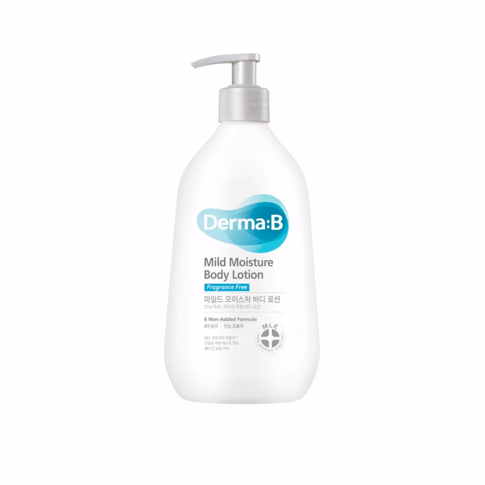 Derma B Mild Moisture Body Lotion 400ml 1
