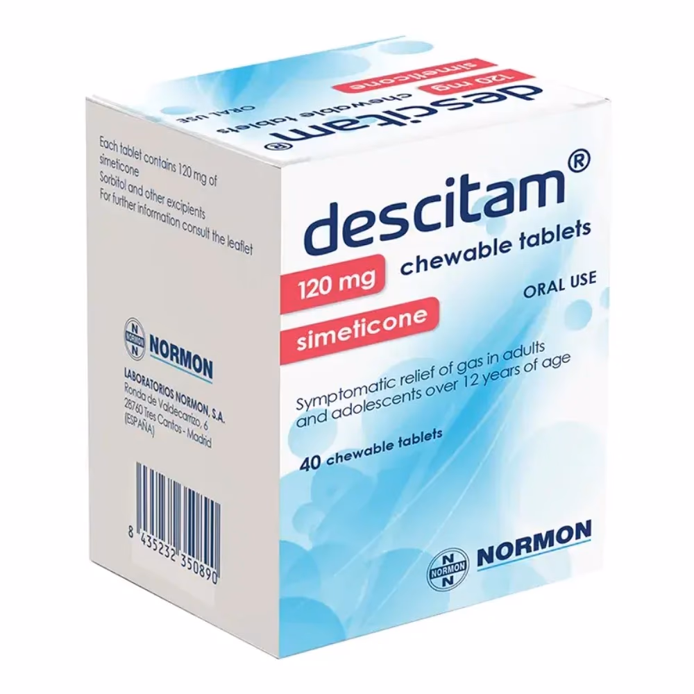 Descitam 120Mg Chewable Tablets 40S 1