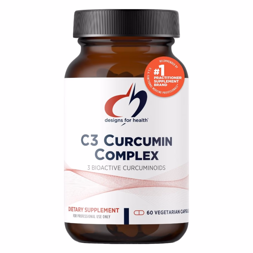 Designs for Health C3 Curcumin Complex – 60 Capsules