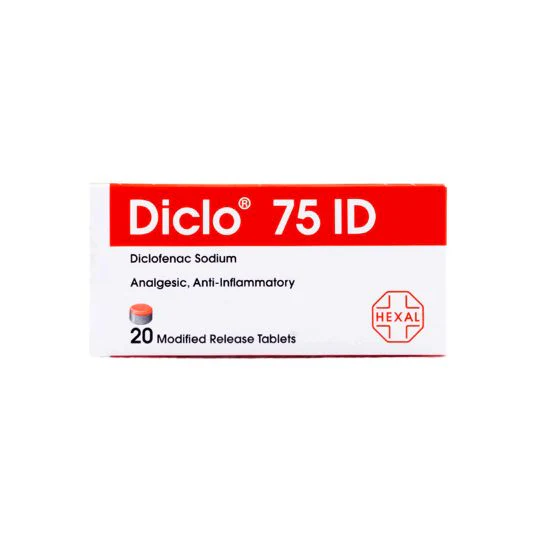 Diclo 75 mg Id Tablet 20S 1