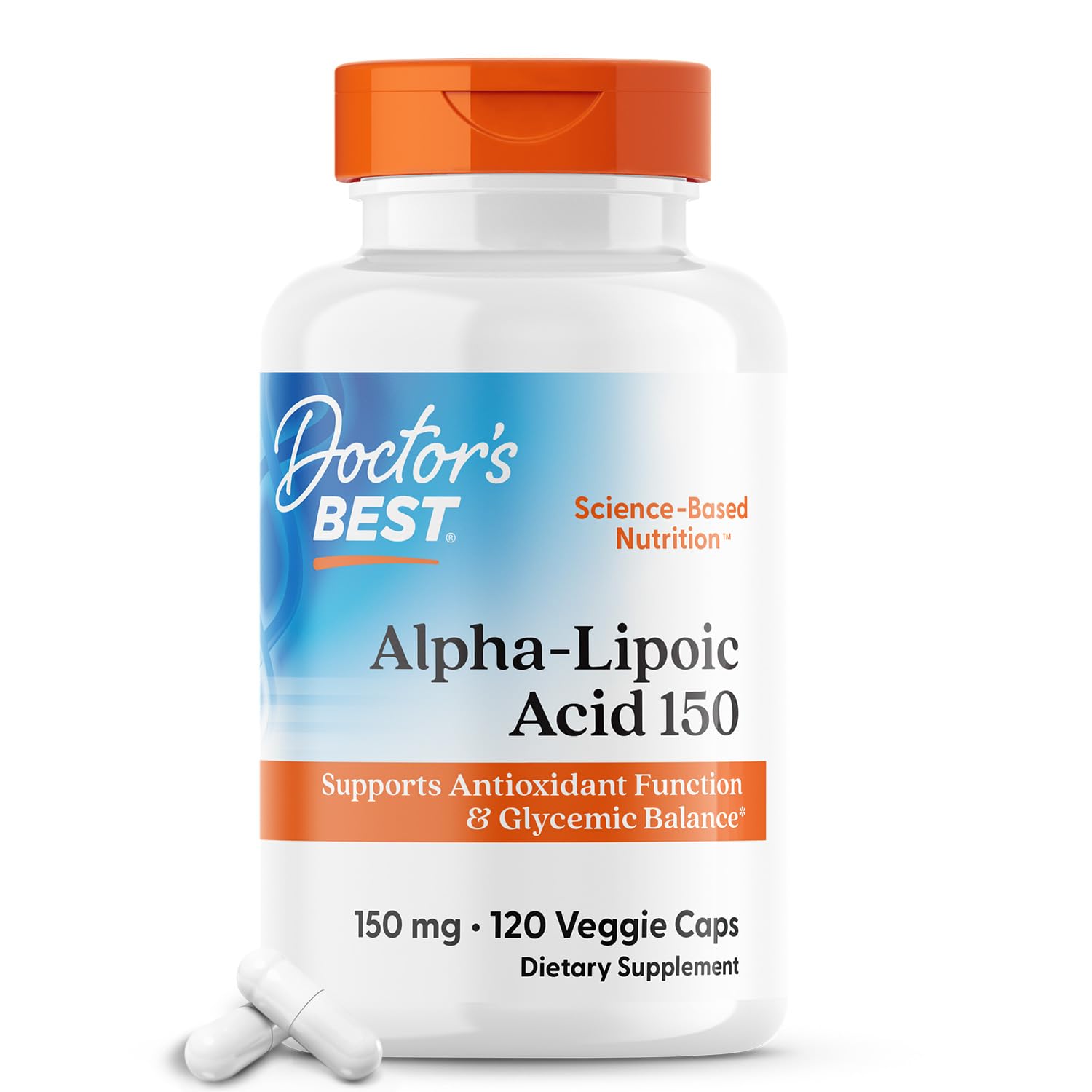 Doctor's Best Alpha Lipoic Acid 150mg 120 Capsules