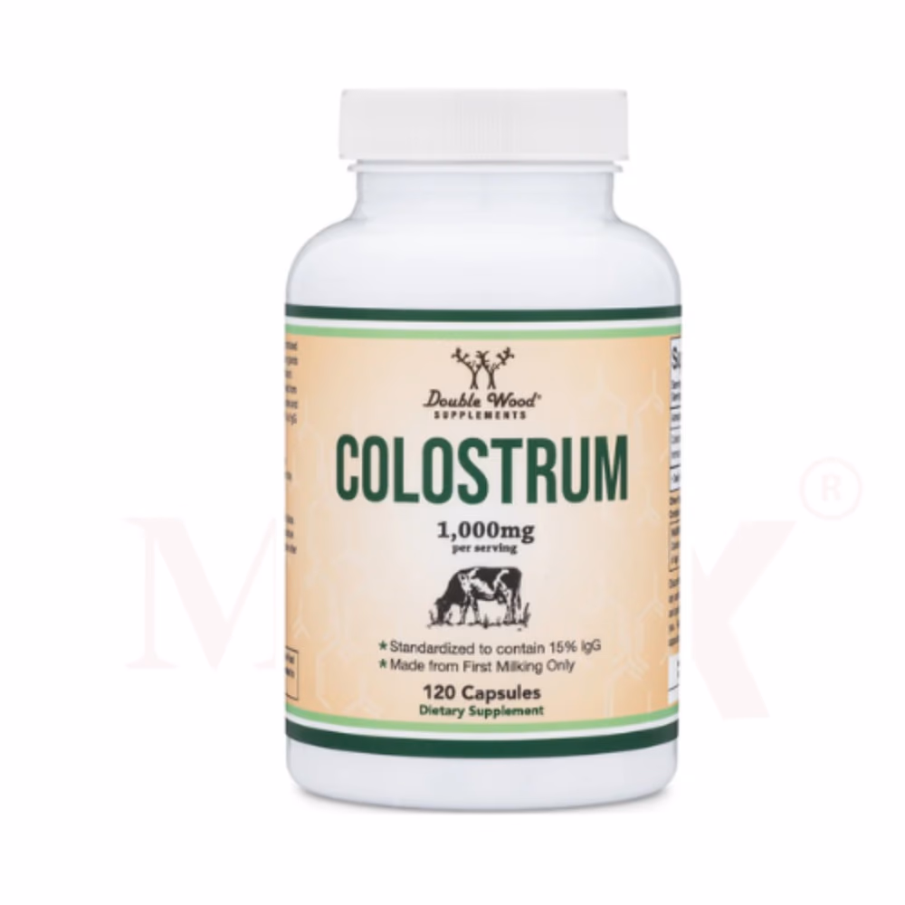 Double Wood Colostrum 1000mg Capsules 120s