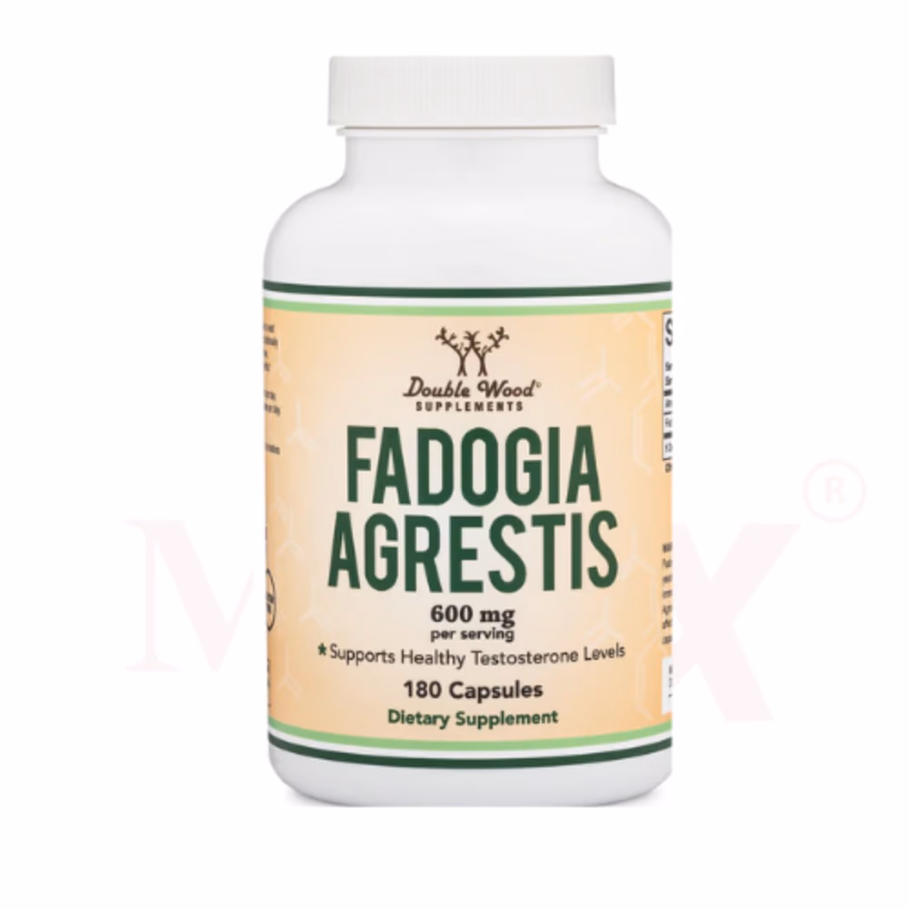 Double Wood Fadogia Agrestis 600mg Capsules 180s