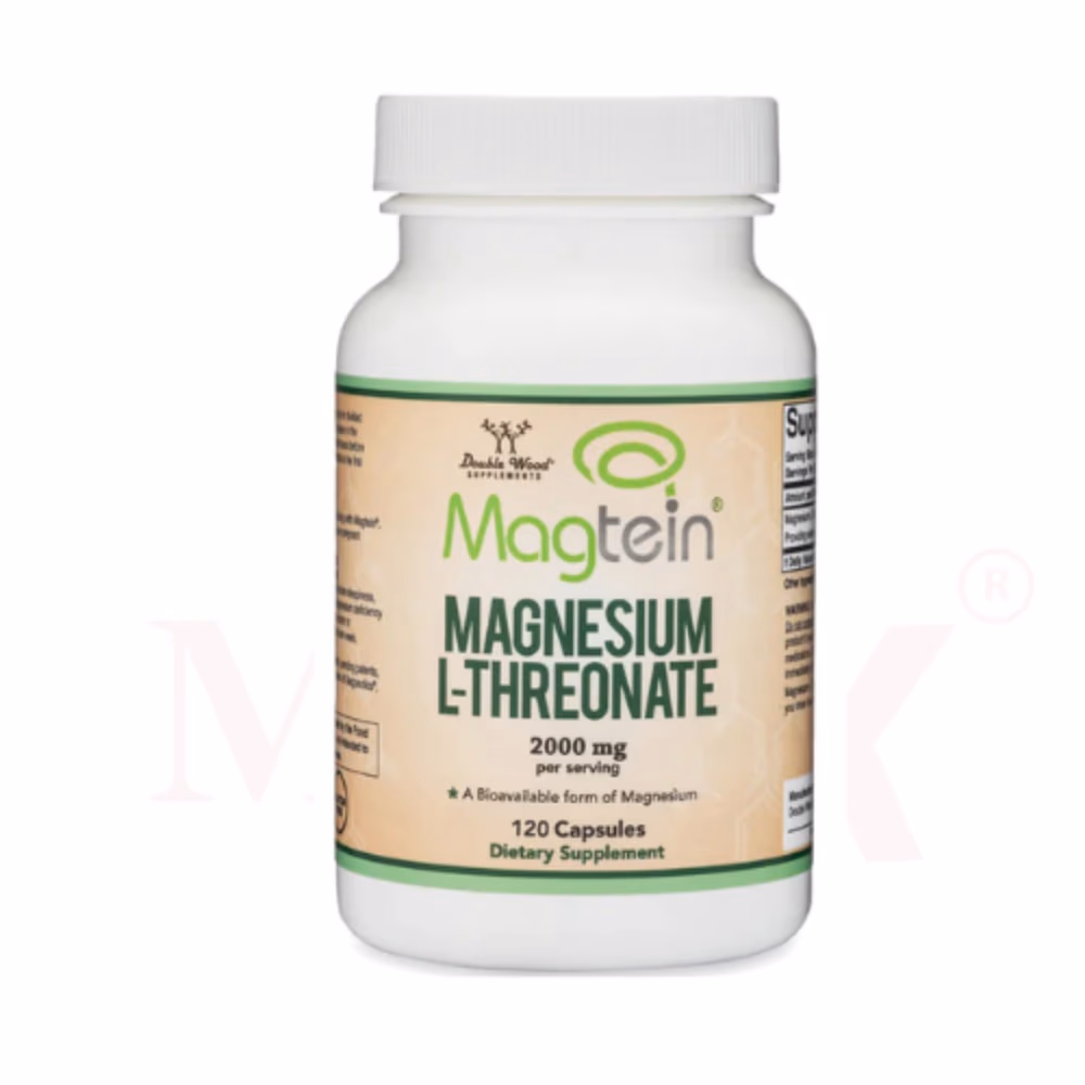 Double Wood Magtein 2000mg Capsules 100s