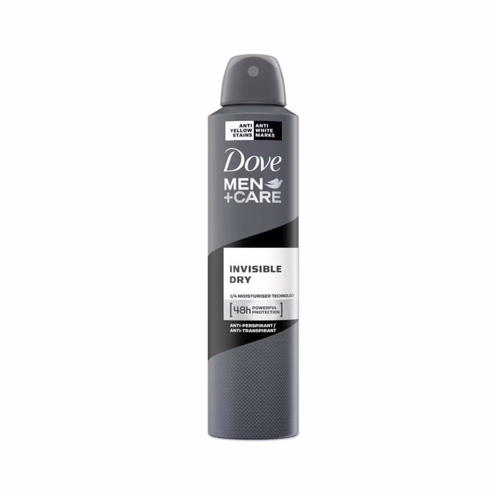 Dove Men+Care Invisible Dry Deo Spray 250ml 1