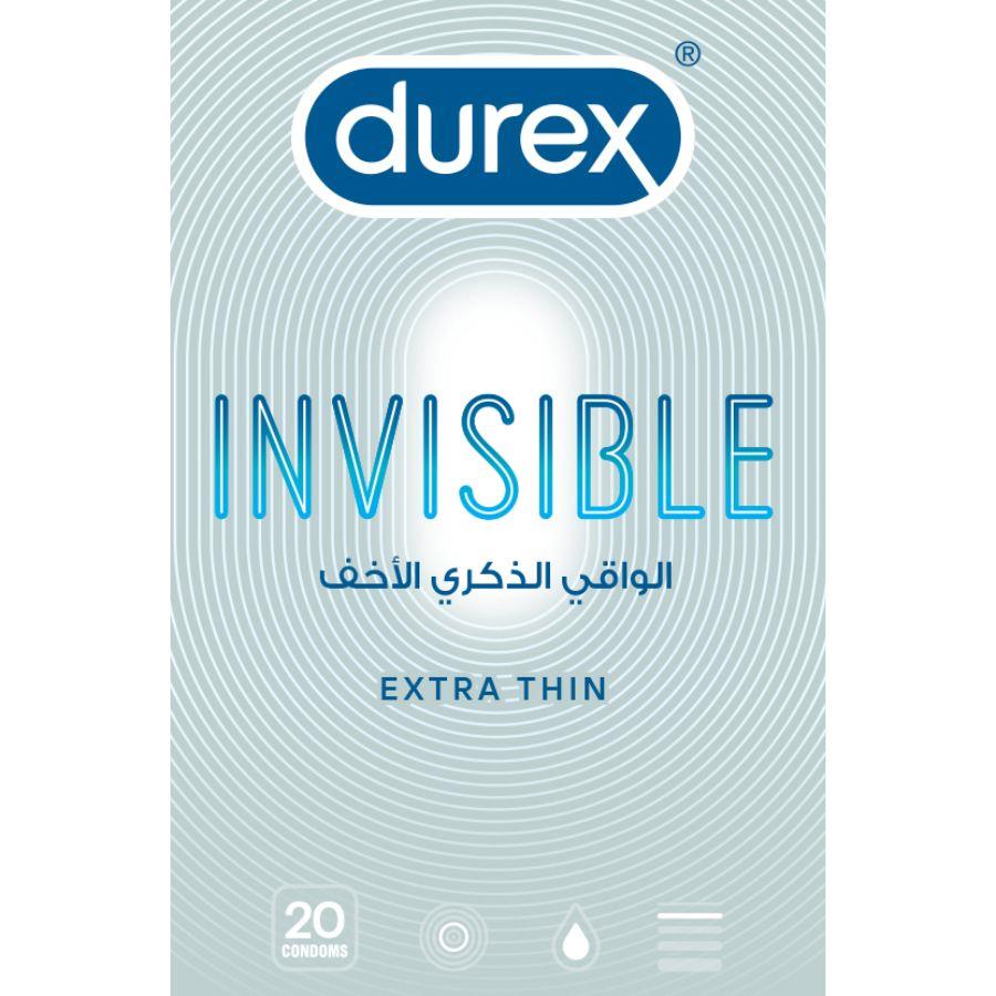 Durex Invisible Extra Thin 20S