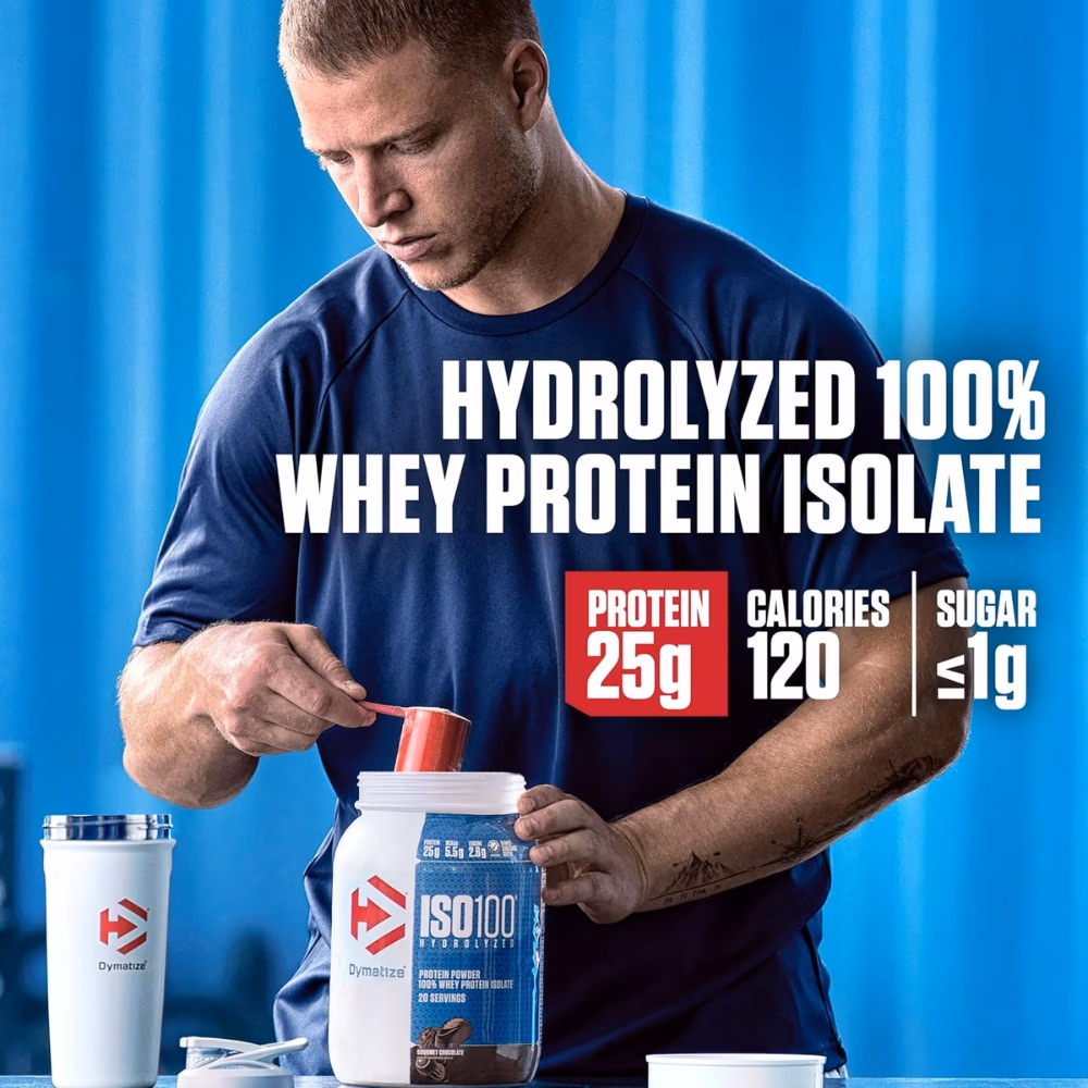Dymatize ISO100 Whey Protein Gourmet Chocolate 3lb 4