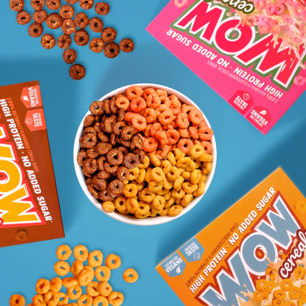 Wow Protein Cereals Minidona Rings – 250g | High-Protein Crunchy Breakfast Cereal for Energy & Fitness 3