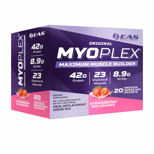 EAS Myoplex Original Strawberry Milkshake 20 Packets