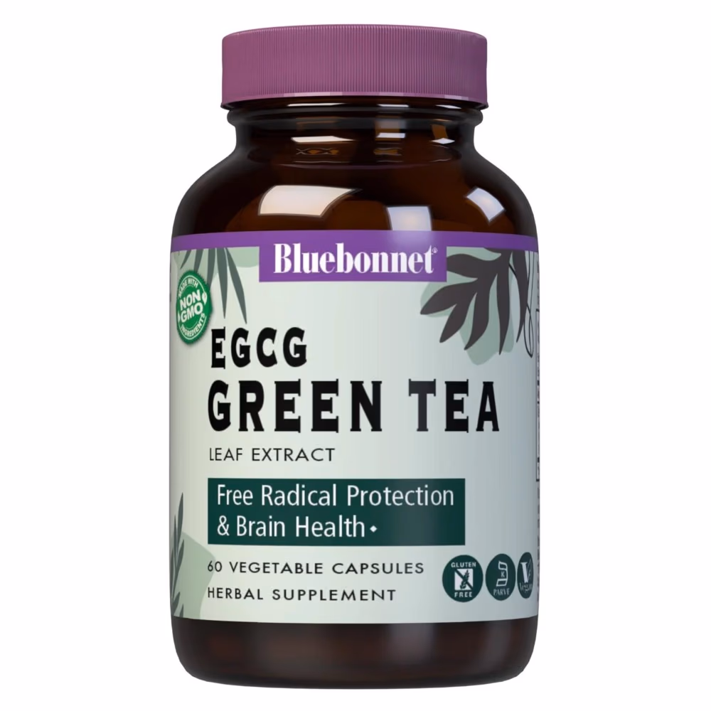 Bluebonnet EGCG Green Tea 200mg 60 Caps 1