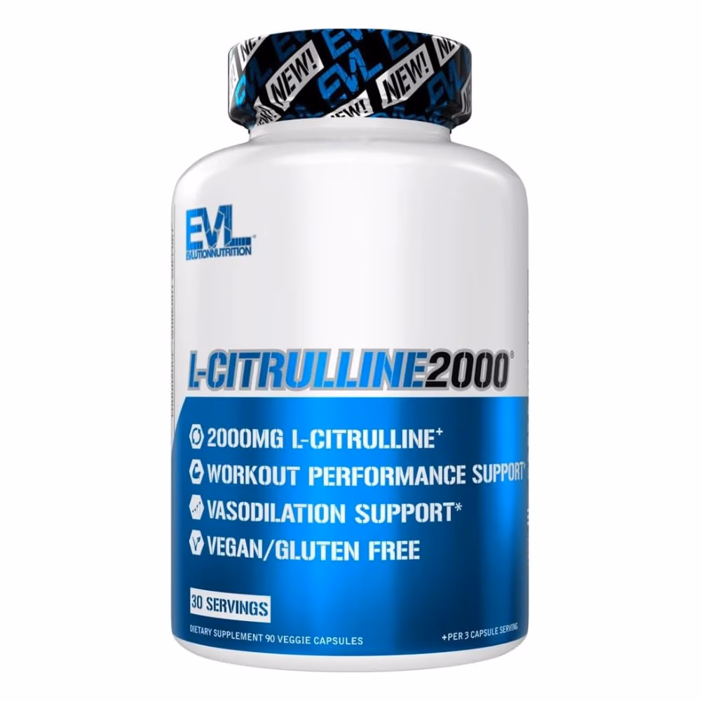 EVL L-Citrulline 2000 Cap 90s