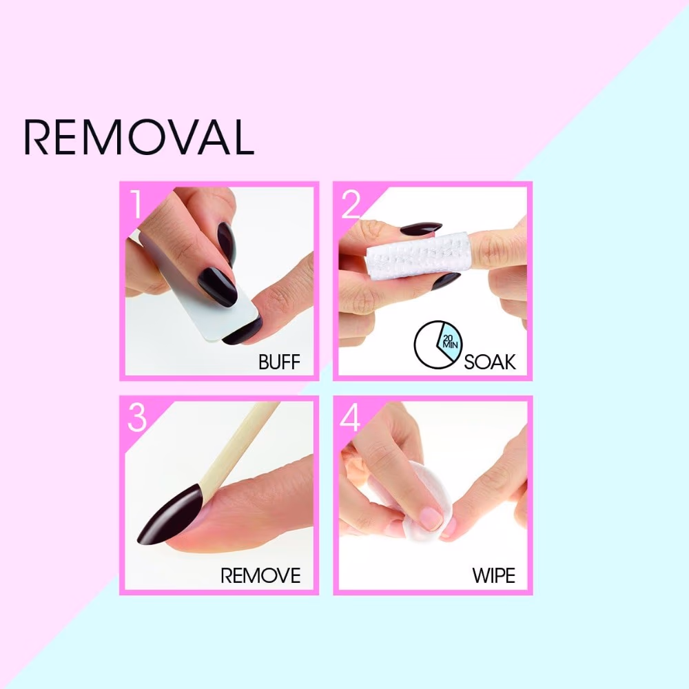 Elegant Touch Peach Perfect Nails 24s 2