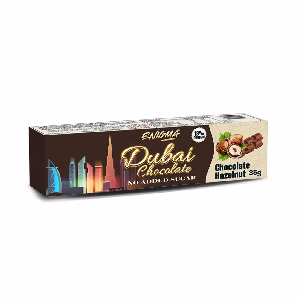 Enigma Dubai Chocolate Bar Choco Hazelnut 35g