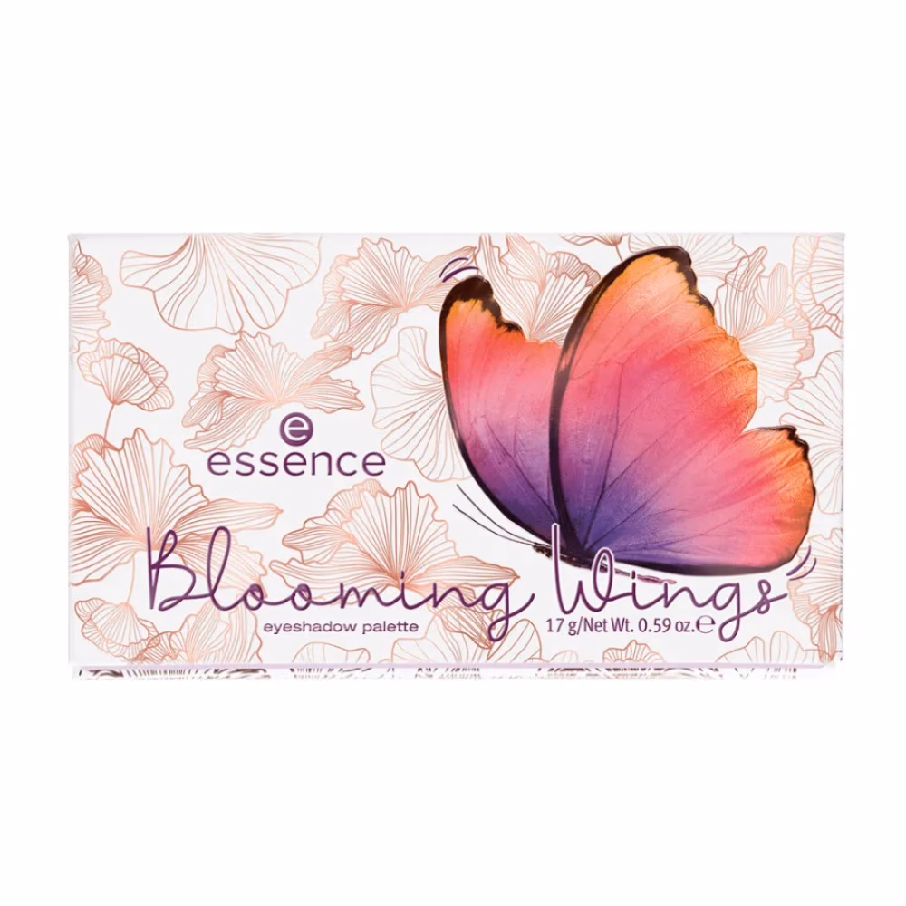 Essence Blooming Wings Eyeshadow Palette 04 – Pigmented Floral-Inspired Shades for Creative Eye Looks
